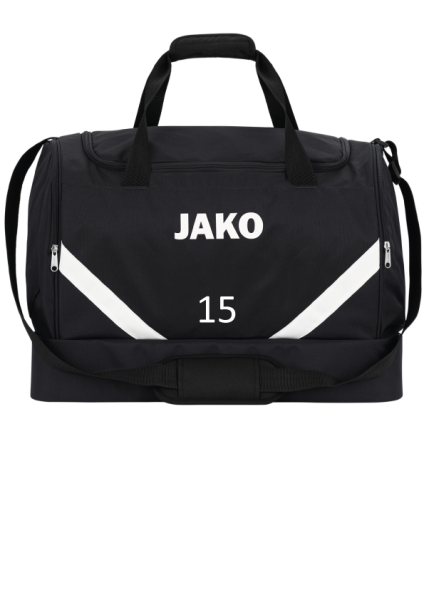 Beflockung Tasche Nummer, einfarbig