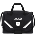 Beflockung Tasche Vereinslogo, mehrfarbig