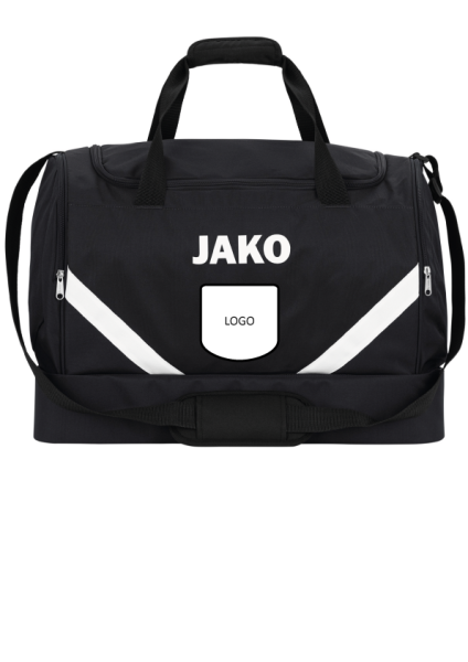 Beflockung Tasche Vereinslogo,einrfarbig