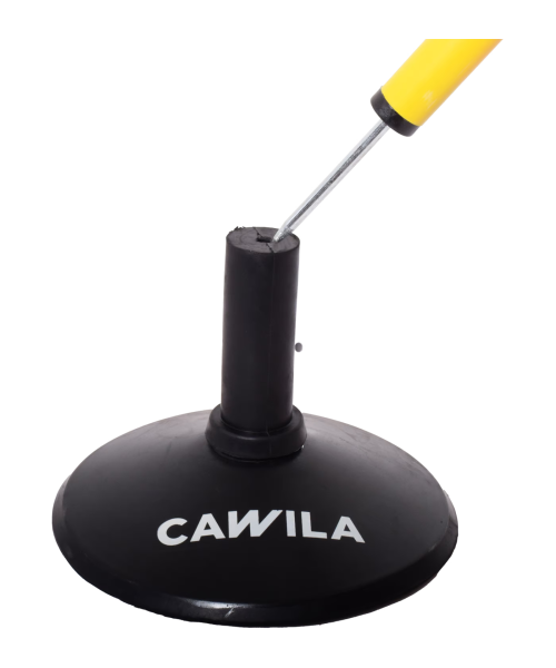 Cawila ACADEMY Slalom-Standfuß Schwarz