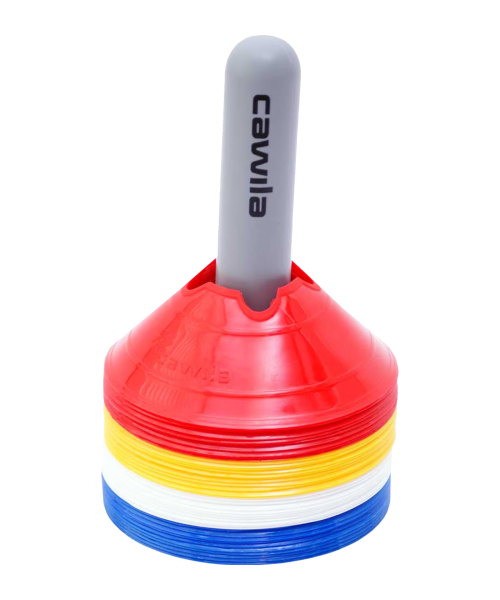 Cawila Markierungshauben SHINE M | 40er Set Inkl. Halter Durchmesser 20cm, Höhe 6cm #1